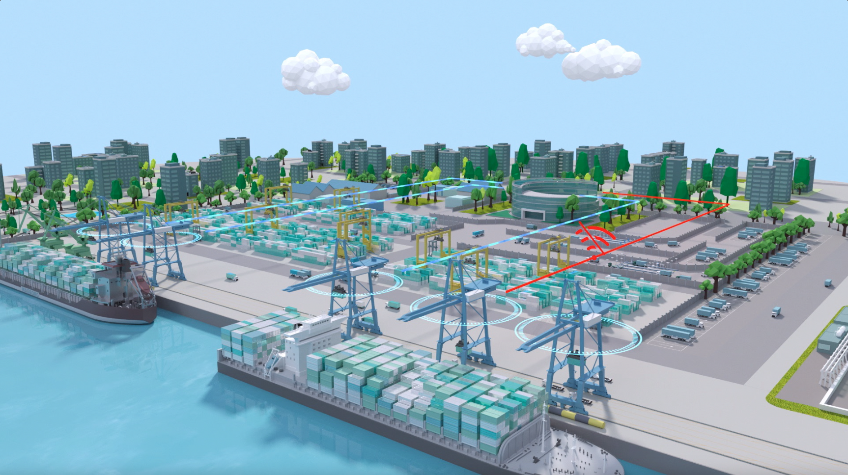 Westwell WellOcean Port OCR solution supporting smooth and efficient port operations through automated container and vehicle recognition.